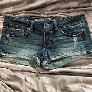 American eagle jean shorts